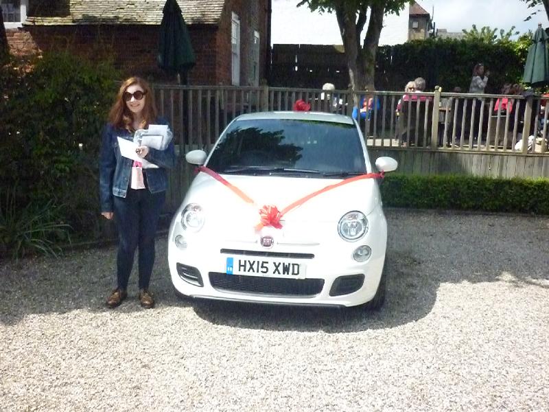 Fiat 500 for Daughters 21st Birthday