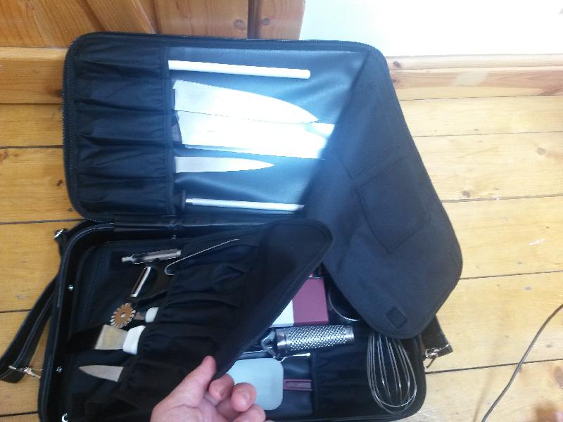 zeva knife case 15 piece
