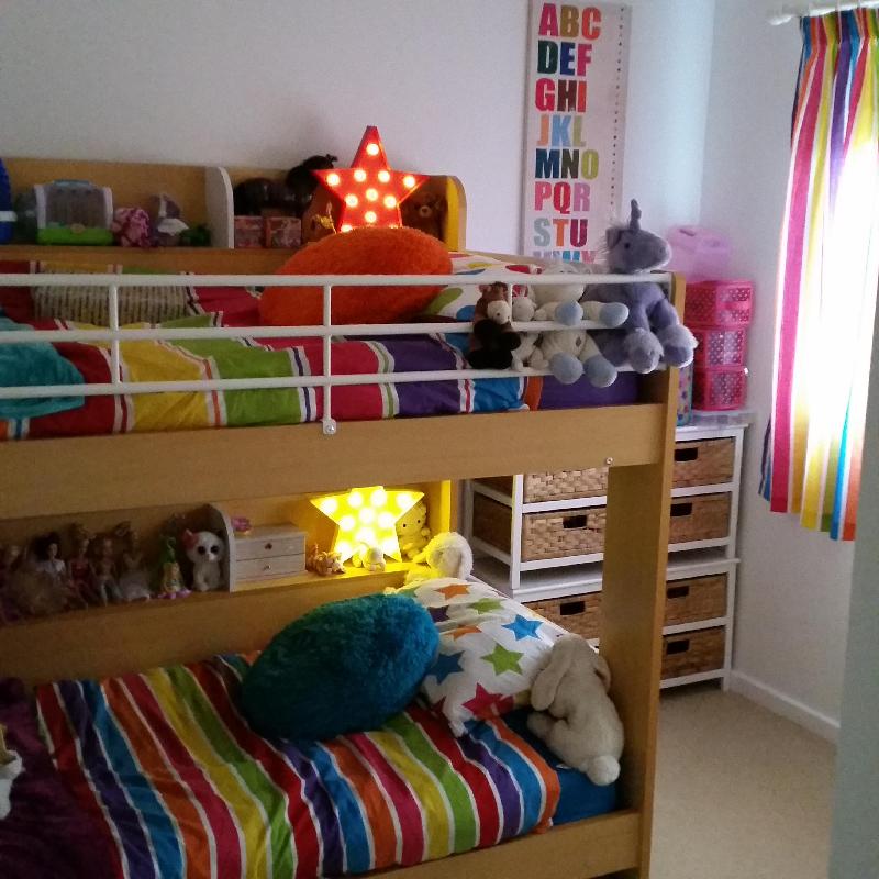 Julian Bowen Domino Maple Bunk Bed