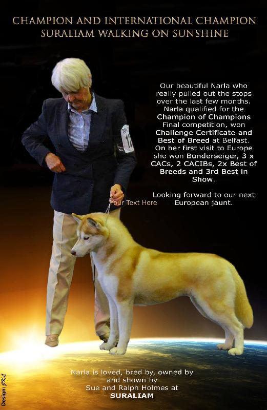 We have been using Happydog products for several years.Our siberian huskies are in top condition