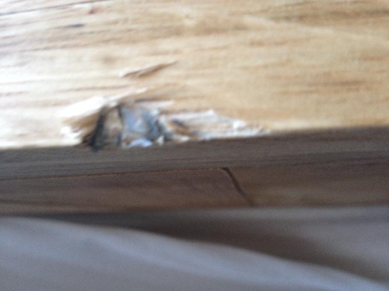 Oak tv stand and nest of tables