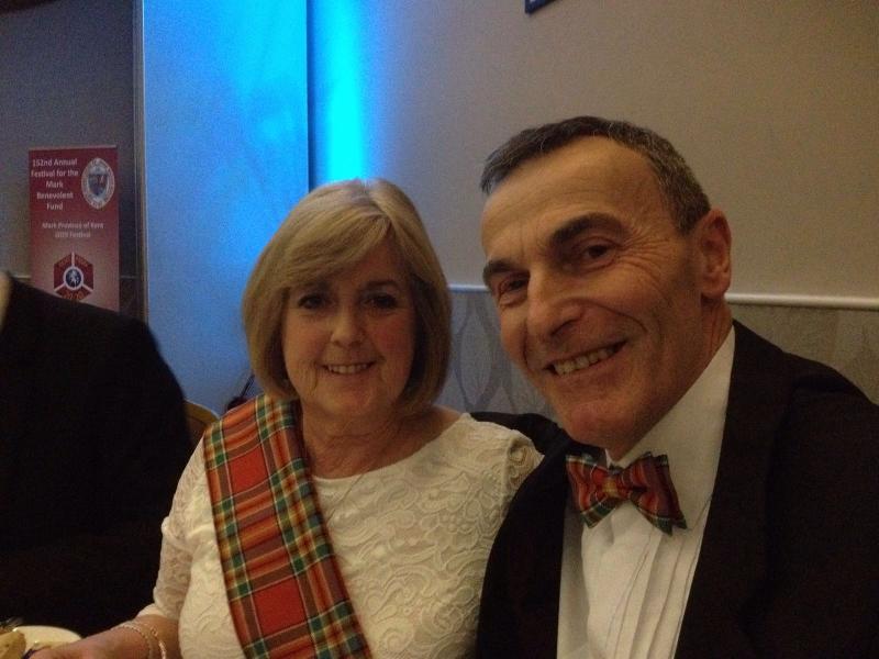 Clan Chattan tartan bow tie and sash