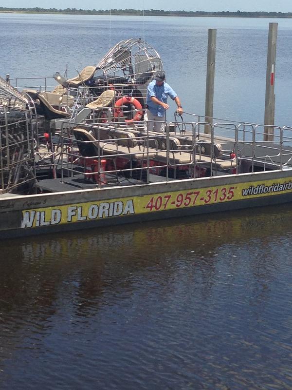 Fantastic airboat ride.