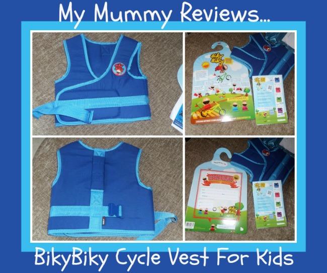 BikyBiky Cycle Vest For Kids. It Helps Them To Ride Their Bike Without Stabilisers!