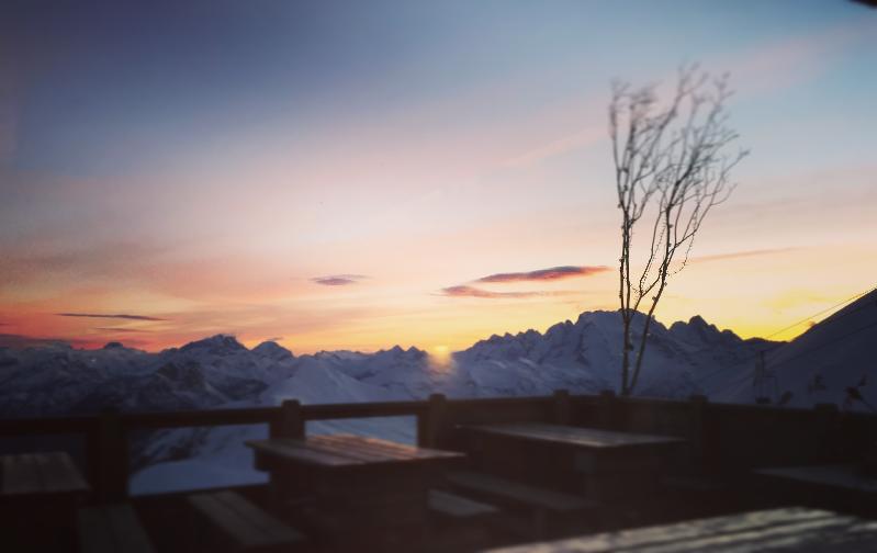 Great ski tour in the Dolomites