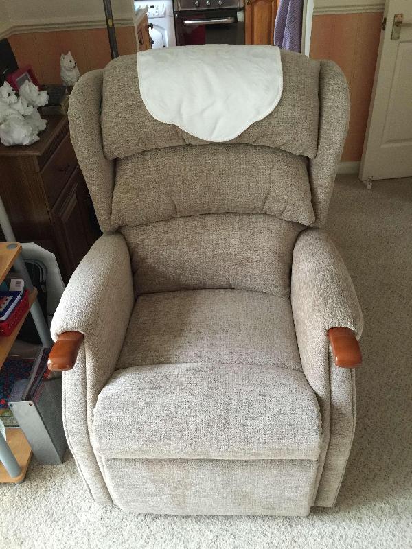 A joy and comfort to sit down in this chair