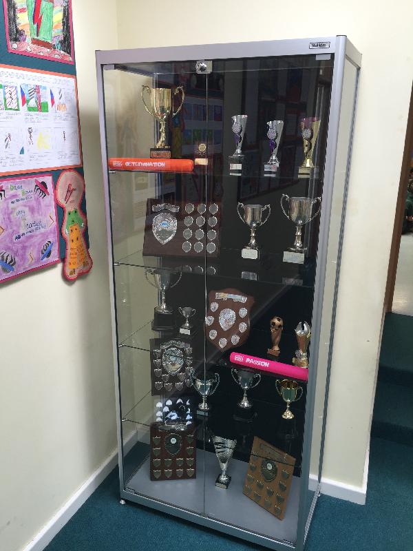 A good display cabinet and good after sales service.