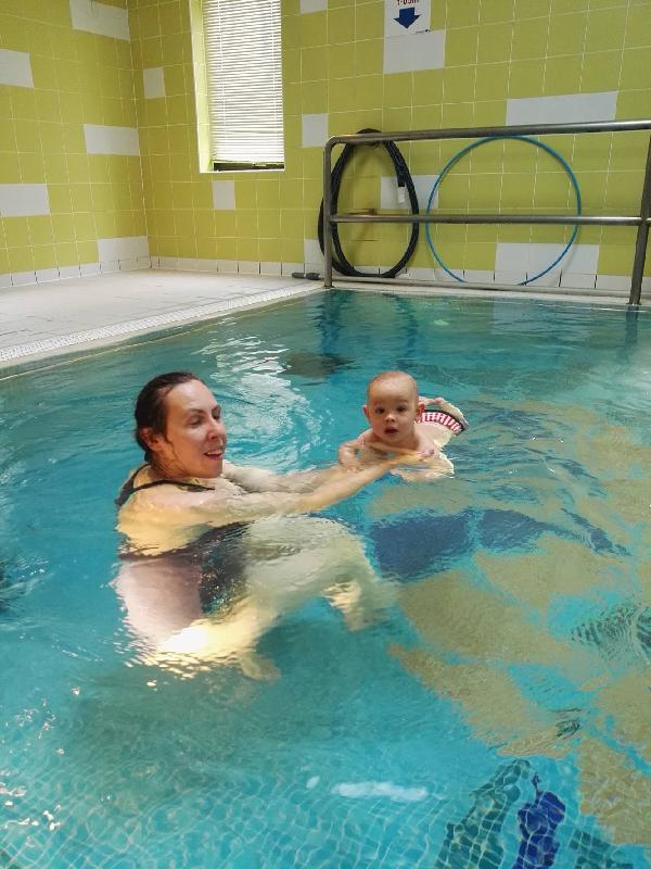 My baby is now real Water Baby