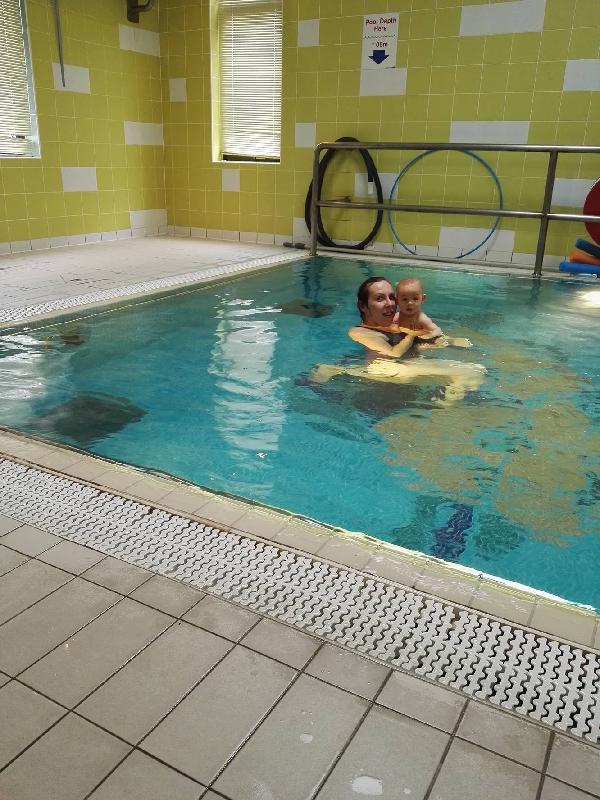 My baby is now real Water Baby