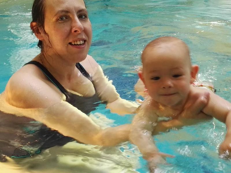 My baby is now real Water Baby