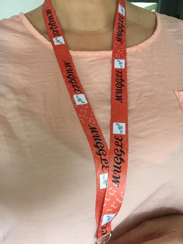 Loved our Muggle-lanyards