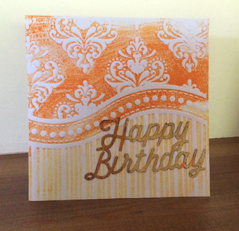 Great buy, loved the versatility of this embossing folder