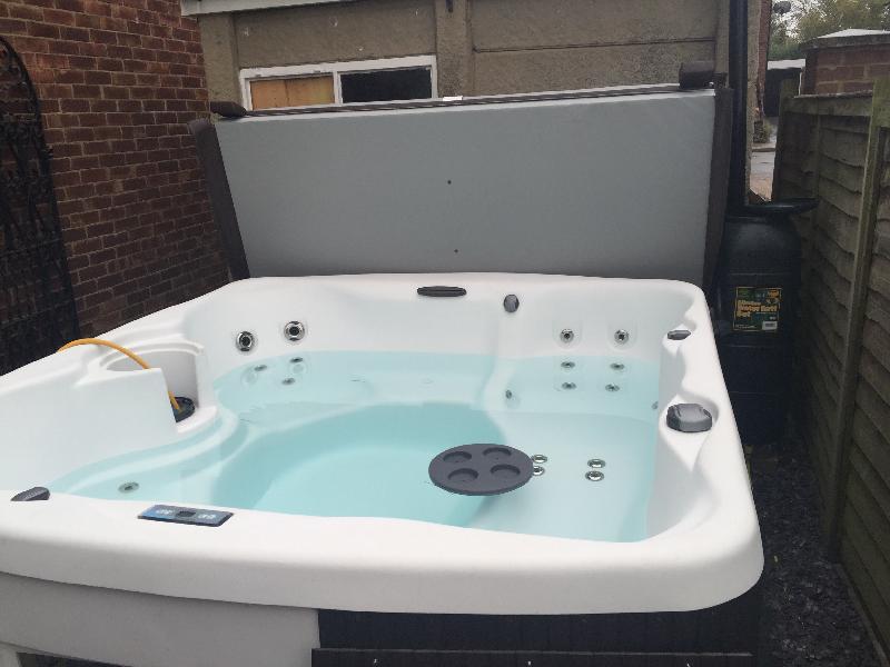 Very helpful,answer my questions before purchasing my hot tub. The delivery...