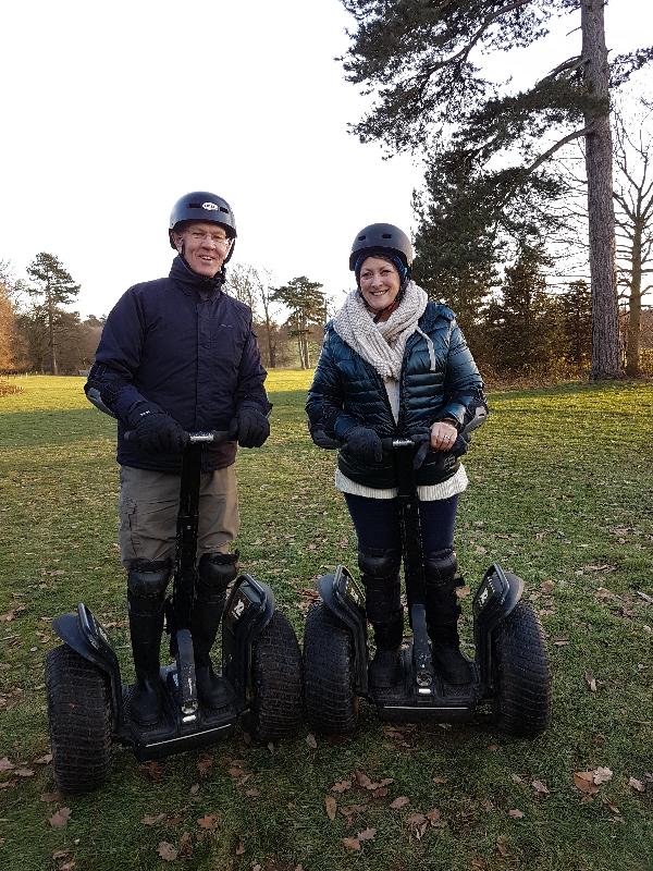 I thought we would be going all through the woods. Nevertheless it was good...