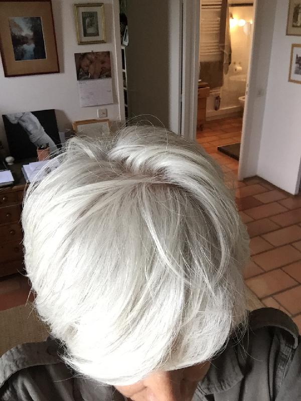 Perfect product for grey / white hair.