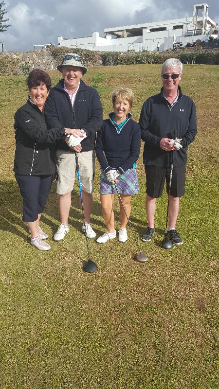 Very friendly. Always included in everything the group did. Good golf