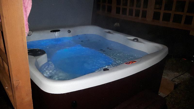 The typhoon hot tub fantastic purchase cant fault it perfect great choice.