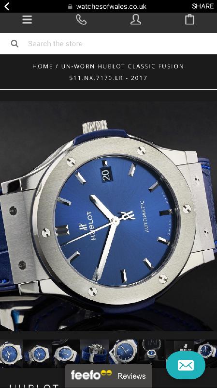 Absolutely fantastic service from watches of wales answered all my question...