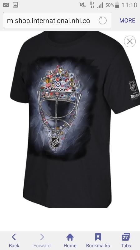 NHL shir .
