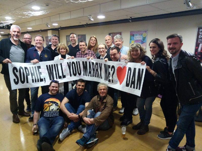 She said yes!