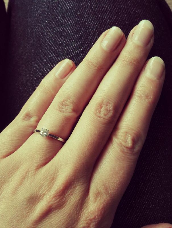 She said yes!