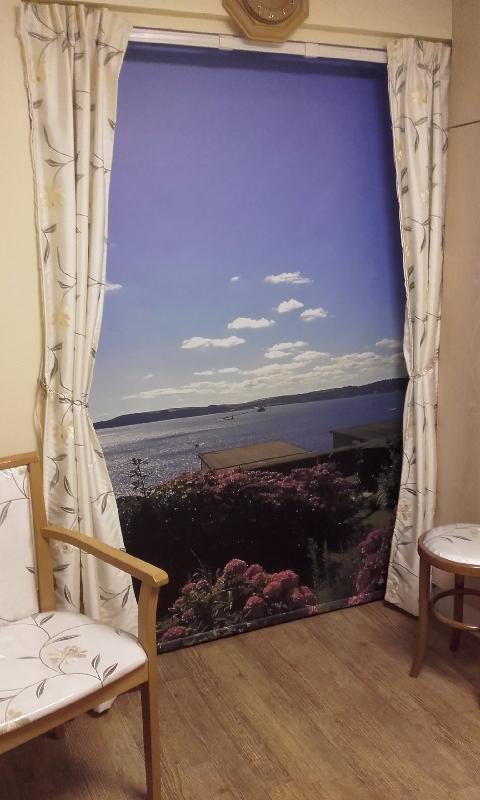 Our favourite view on a high quality blind.  What more can we ask?