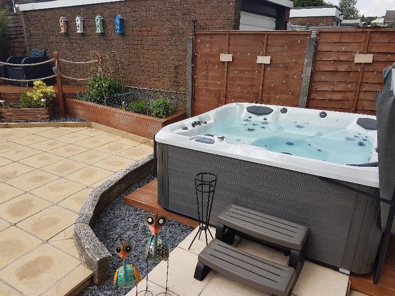 Tornado hot tub from The Hot Tub Superstore.