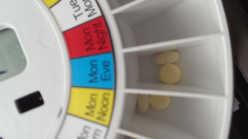 Pills can get jammed in this machine