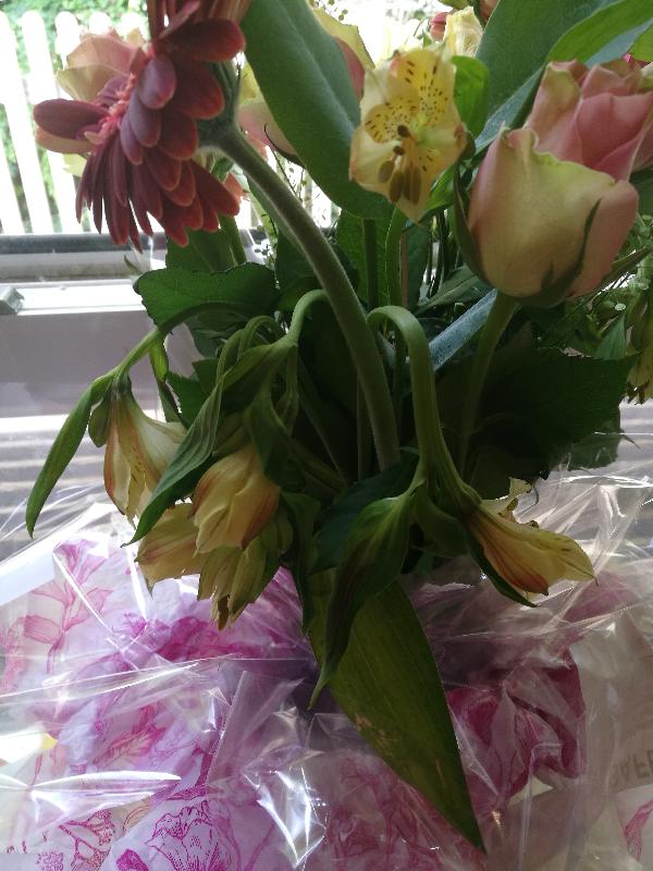 Awful flowers delivered