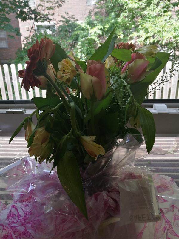 Awful flowers delivered