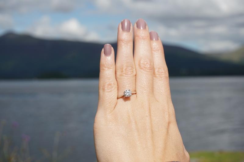Beautiful ring, excellent service. Will use again