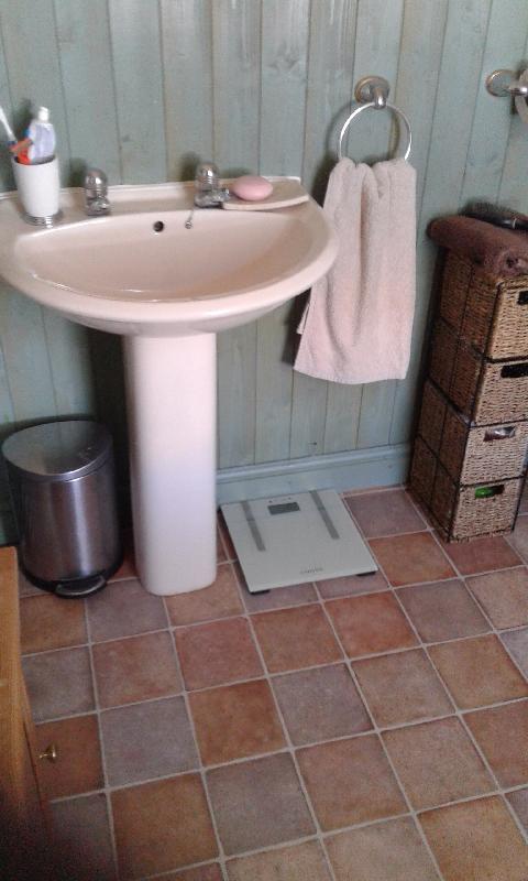 Before and after pics, So pleased with the new look and the floor tiles.