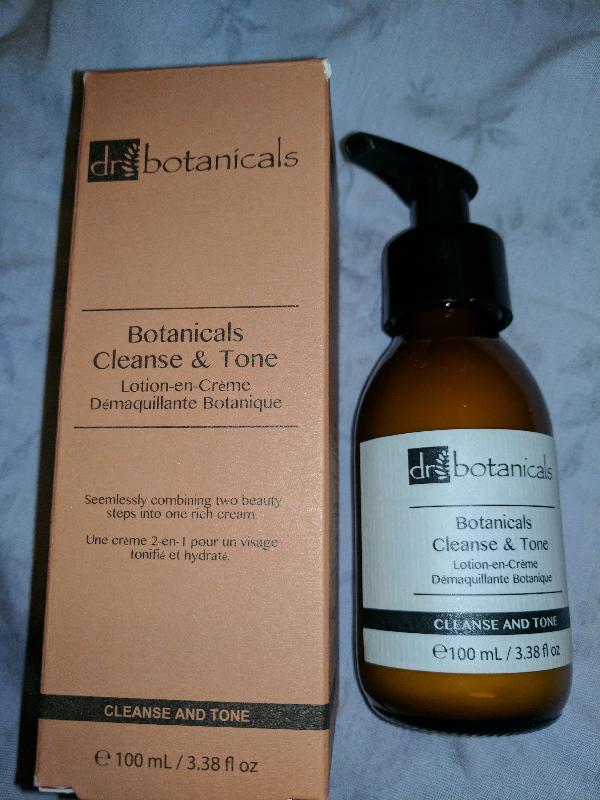 Start here with Dr Botanicals Cleanse &Tone.