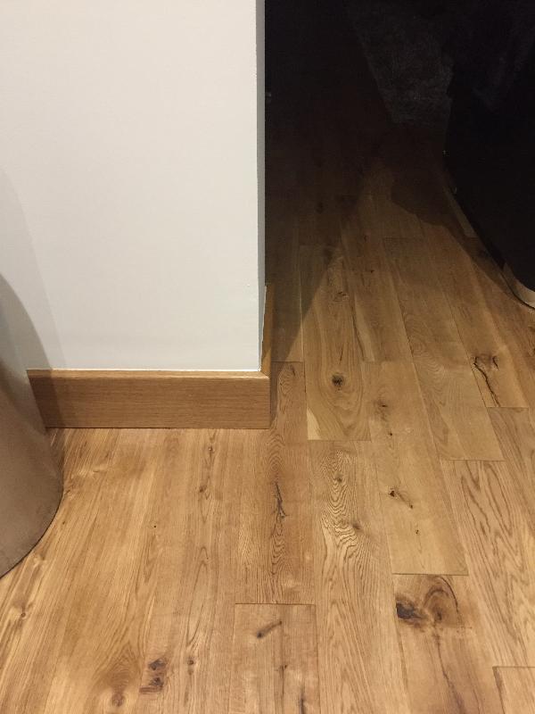 Oak veneered