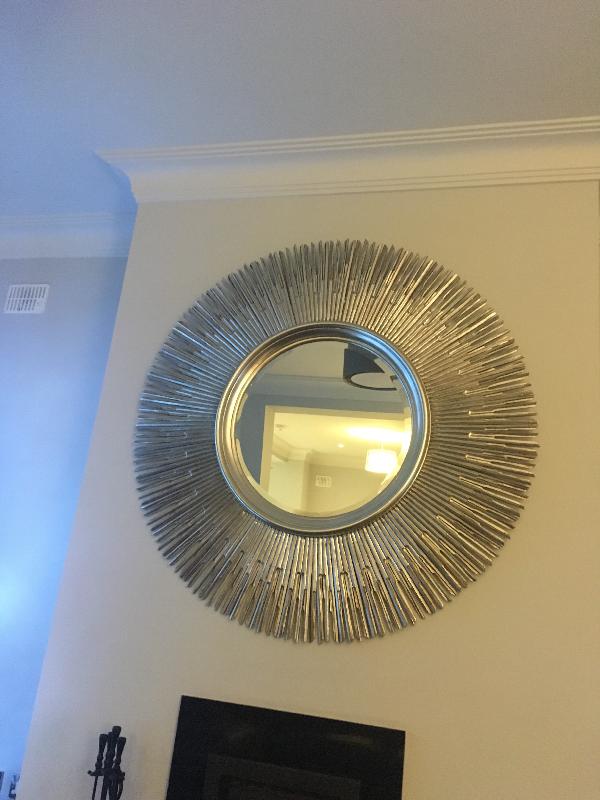 Love my mirror... Exactly as described.. Delivered promptly