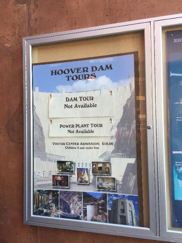 Bummer the tours were closed for the Full day, Deluxe tour