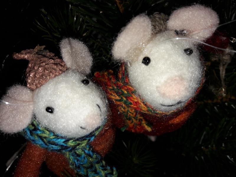 Christmas mice