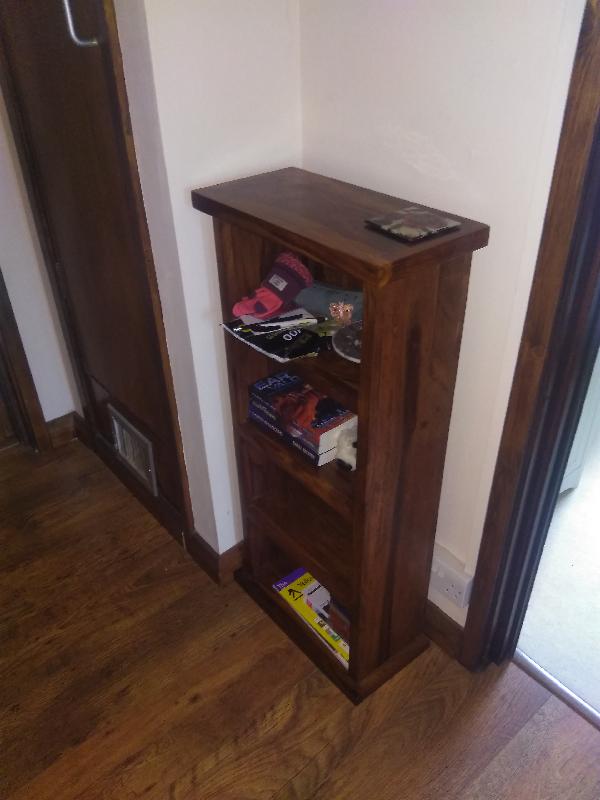 Beautiful small bookshelf which is ideal for small spaces