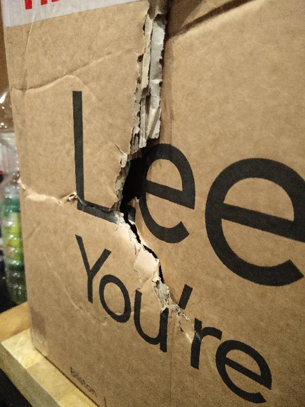 Great service but packaging damaged on delivery.
