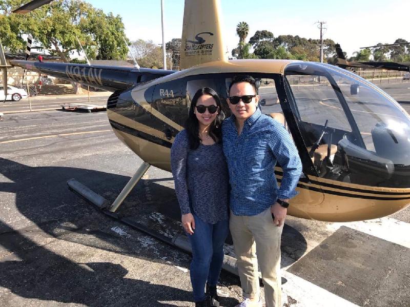 Awesome first time in a helicopter