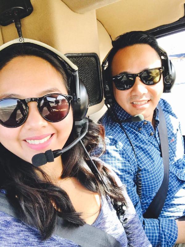Awesome first time in a helicopter