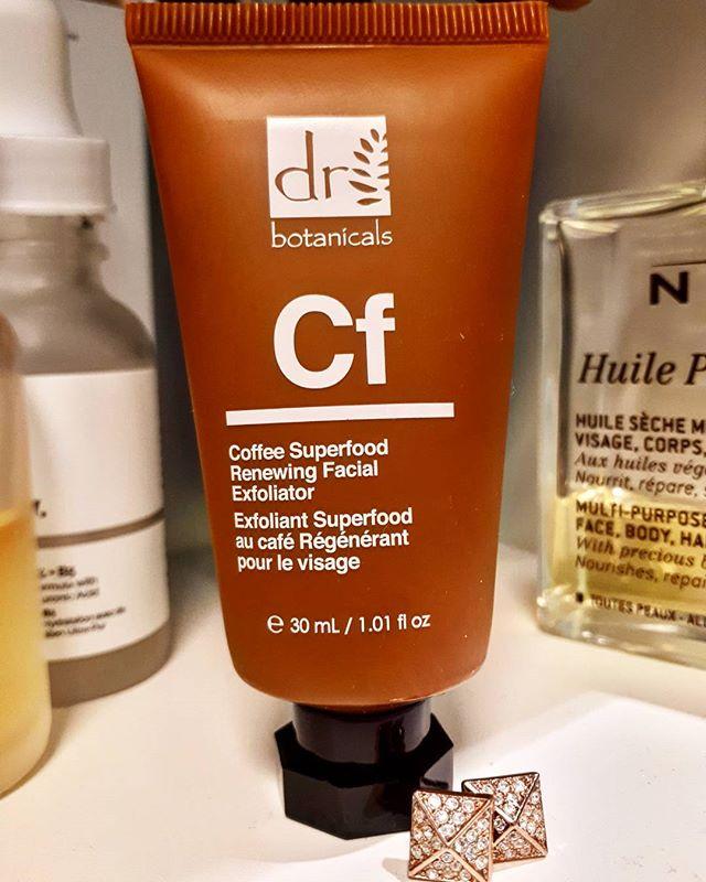 Discovering Dr. Botanicals with Coffee Superfood Renewing Facial Exfoliator