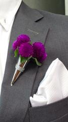 My Flower Vase lapel pin