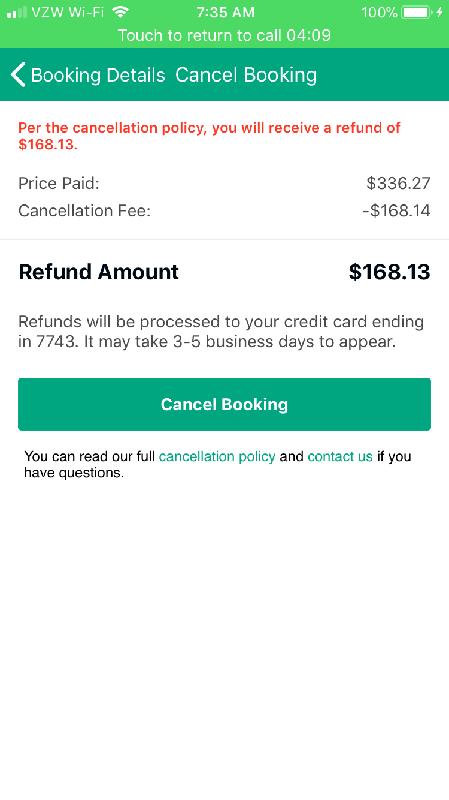 See discrepancy in the dates and the refund if I cancel. Fraudulent!