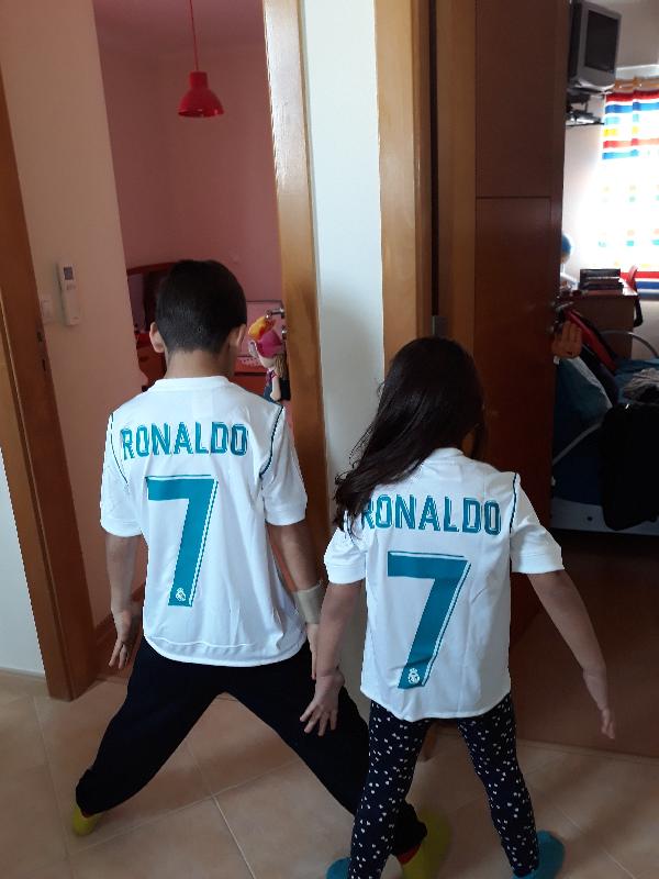The kids are very happy