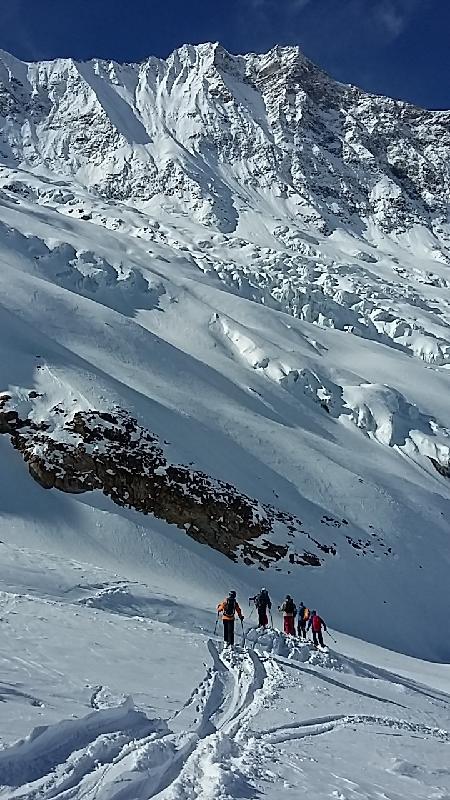 Classic high level ski safari amid the Alps best & most awesome 4000m peaks