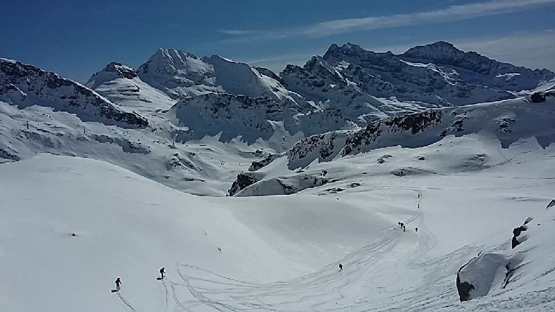 Classic high level ski safari amid the Alps best & most awesome 4000m peaks