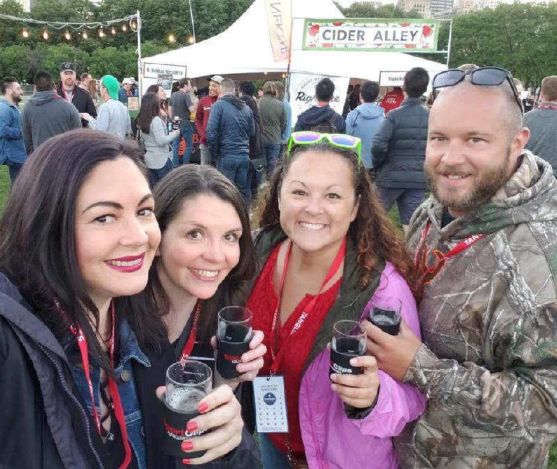 Good times with great friends and amazing beer!