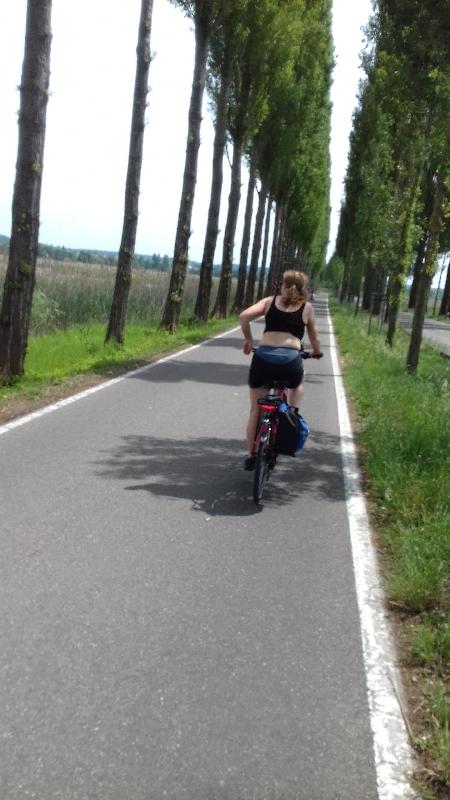 Nice hotels, nice daily stages, good bikes. Would do it all again.