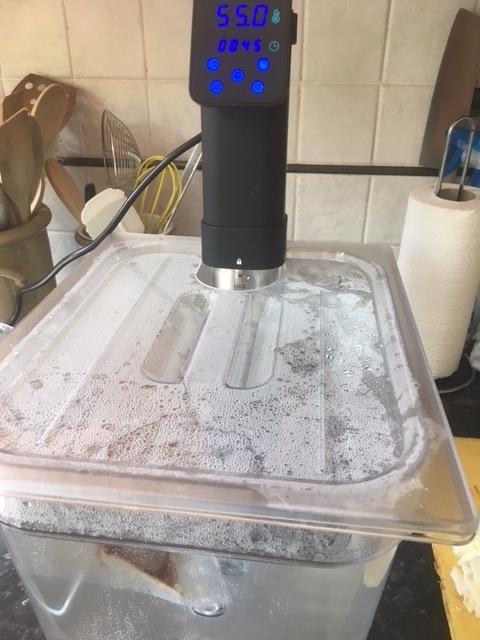 Really pleased, just doing a fillet steak medium rare in picture